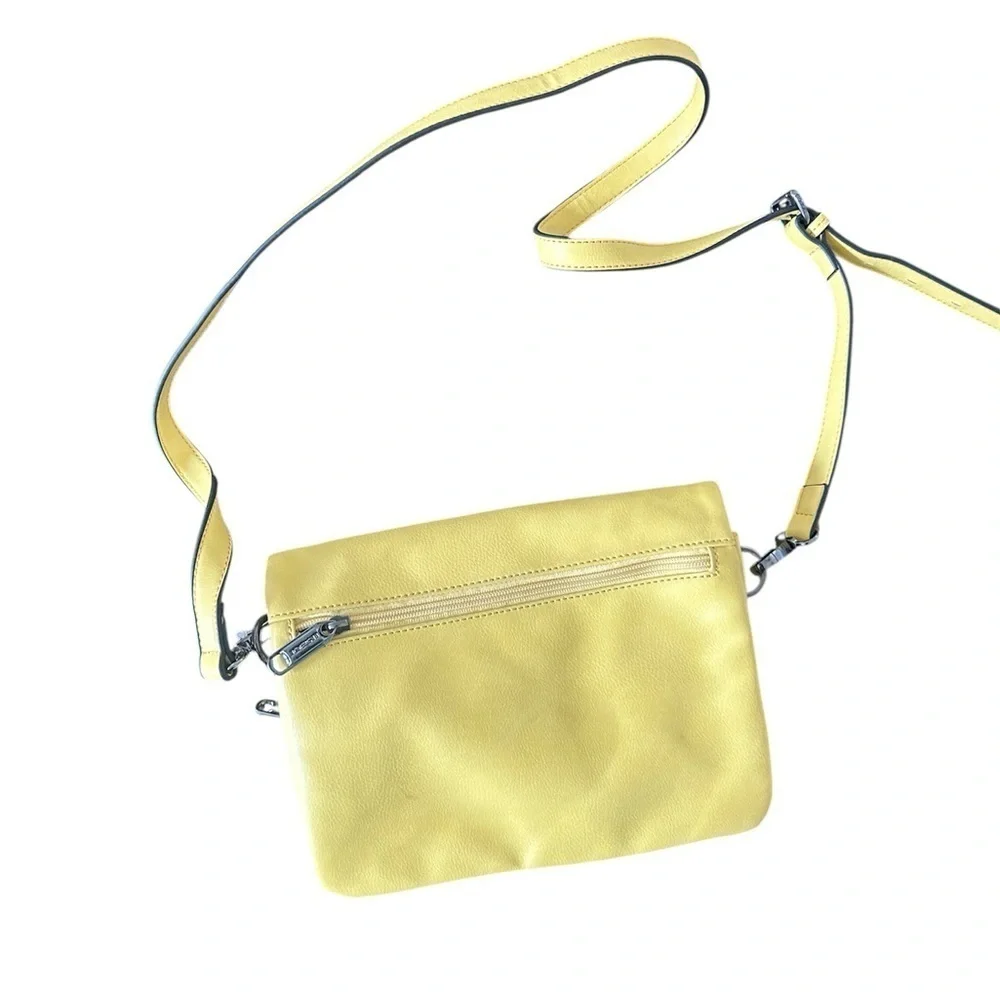 Yellow Joe's Jeans Trifold Crossbody Bag